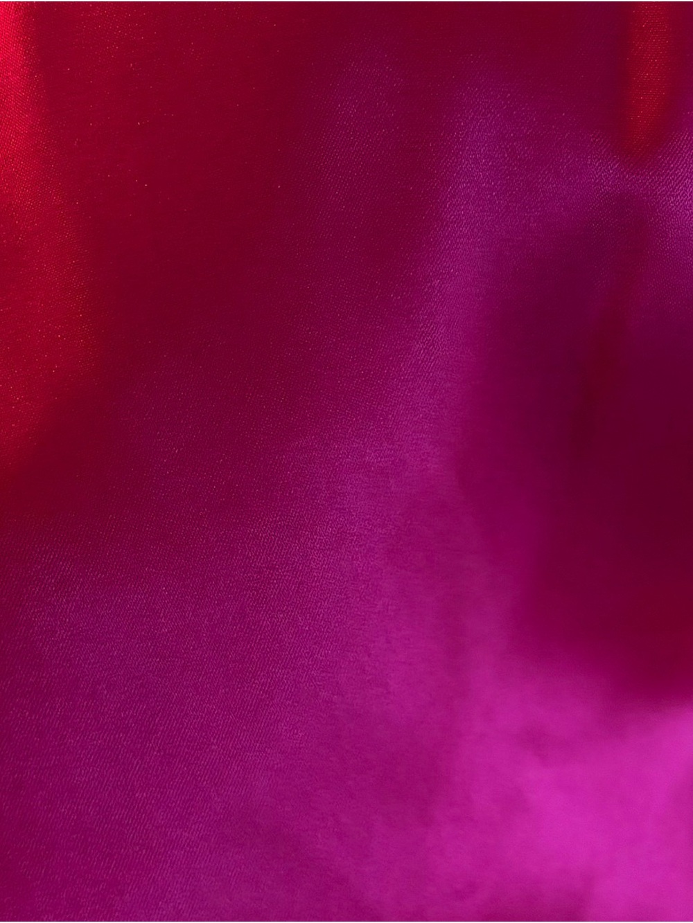 100% Silk Hot Pink Women's Cami & Shorts Sleep Set - Picture 2 of 4